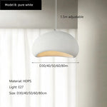 suspension lumineuse moderne blanc texturé opaque salon étude 30cm 40cm 50cm 60cm