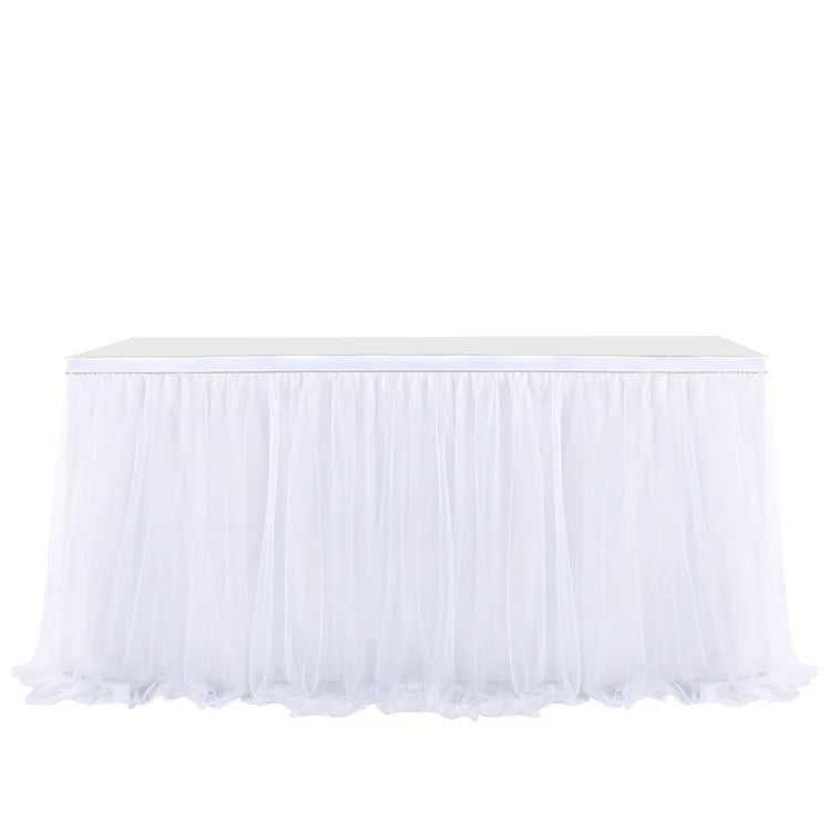 jupe table rose vert pastel bleu pastel rayures horizontales velcro festive