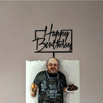 décoration gâteau transparente fleurs vertes happy birthday clips anniversaire mariage baptême événement