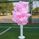 arbre artificiel fleurs modernes mariage anniversaire baby shower intérieur blanc rouge rose bleu champagne