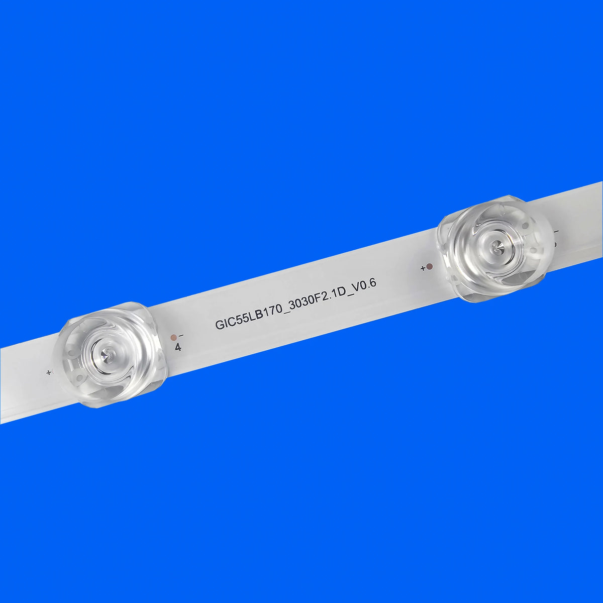 bande lumineuse led connecteur electrique blanc moderne télévision rétro éclairage fixations inclusées