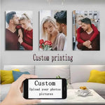 impressions digitales moderne cadre photo famille animaux paysage couple mariage décoration maison