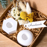 vases silicone blanc rose jaune bleu vert modernes minimalistes hexagonaux rondels hand made