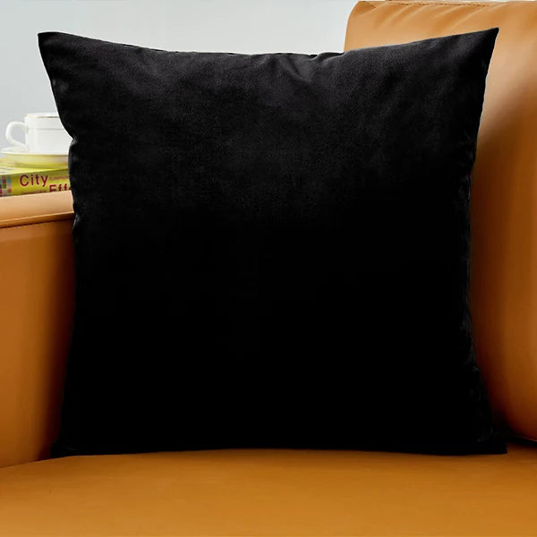 housses coussins velours modernes 40x40cm bleu vert rose gris décor salon voiture