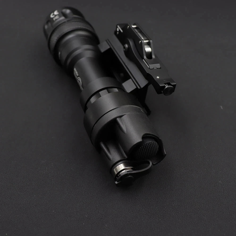 lampe tactique militaire rail picatinny 500 lumens infrarouge led noir tan