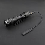 lampe tactique militaire rail picatinny 500 lumens infrarouge led noir tan