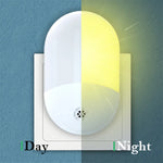 veilleuse souris blanc mat moderne auto allumage capteur photoélectrique adhésif led nuit chambre enfant