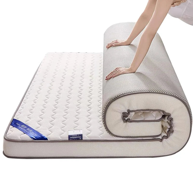 matelas latex gris rayures moderne maison étudiant chambre qualité thoáng mát