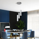 suspension lumineuse cristal moderne élégante 18cm 120cm 26cm 5cm blanc