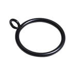 Anneau noir pratique avec attache, idéal pour l'organisation et le rangement, parfait pour un usage quotidien.