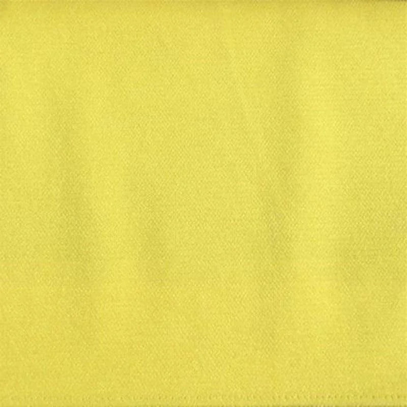 Image d'un tissu jaune uni, idéal pour la décoration intérieure et la confection de vêtements, ajoutant une touche lumineuse et moderne à tout projet. Parfait pour ceux qui recherchent une couleur vive et captivante.