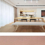 rideau cuisine moderne blanc beige texturé minimaliste semi transparent tringle fixée contemporain