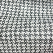 rideau cuisine gris blanc pois classique galon fronceur passe tringle plis flamands protection soleil