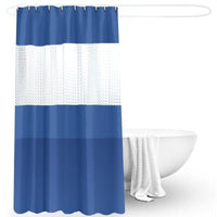Rideau De Douche Bleu