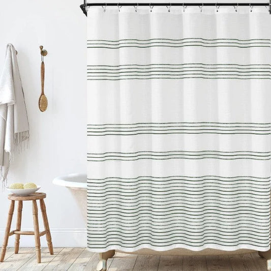 Rideau De Douche En Tissu Lavable