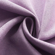 rideau tissu texturé violet moderne opacité granuleux métalliques tringle chambre décoration fenêtre plante verte
