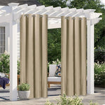 Rideaux élégants pour pergola extérieure offrant intimité et style, idéals pour transformer vos espaces extérieurs en un havre de paix. Ces rideaux sont parfaits pour créer une ambiance chaleureuse tout en vous protégeant du soleil. Conçus pour s'adapter facilement à votre décoration extérieure, ils apportent une touche sophistiquée à votre jardin ou terrasse.