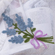 rideau floral transparent violet blanc motif lavande décoration intérieure champêtre chambre salon okoil