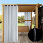 Store extérieur pour pergola, idéal pour créer un espace ombragé et intime dans le jardin. Facile à installer sous une structure en bois, ce rideau de patio améliore votre confort en plein air tout en ajoutant une touche élégante à votre aménagement extérieur. Profitez d'un espace détente protégé des regards et du soleil, parfait pour des moments de relaxation ou des réceptions en extérieur.