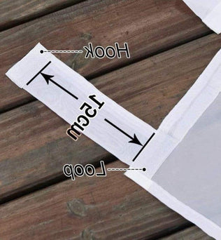 Attache velcro autocollante pour une fixation facile; convient pour créer des connexions sécurisées sur divers textiles; système pratique de type crochet et boucle pour un maintien optimal.