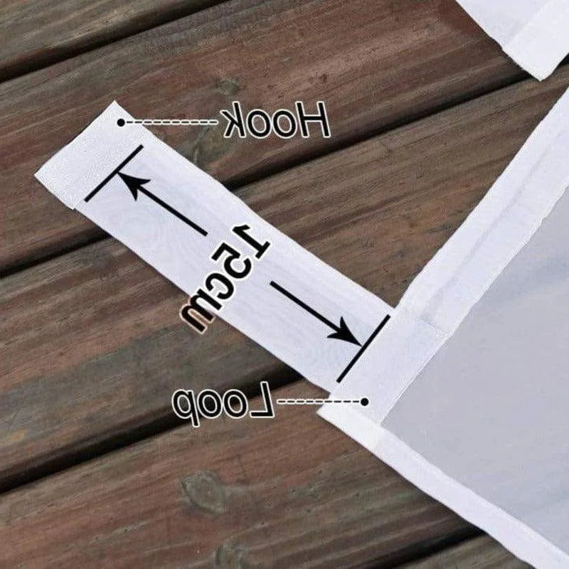 Attache velcro autocollante pour une fixation facile; convient pour créer des connexions sécurisées sur divers textiles; système pratique de type crochet et boucle pour un maintien optimal.