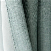 rideaux moderne tissu texturé motif chevron opaque vert bleu beige jaune rose