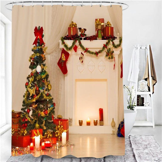 Rideau Sapin De Noel | Ombre Interieur