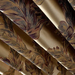 Rideau élégant avec motif floral luxueux, tendance pour la décoration d'intérieur, ajoutant une touche sophistiquée à votre salon ou chambre. Modèle de rideau idéal pour créer une ambiance chaleureuse et chic.