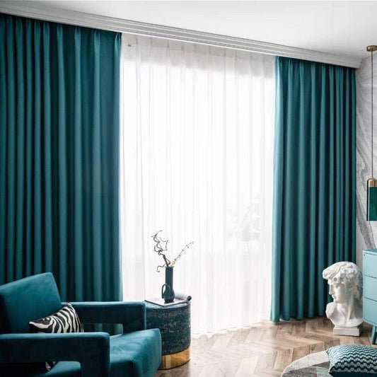Rideau Scandinave Bleu