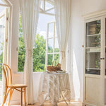 Rideau Simple Blanc
