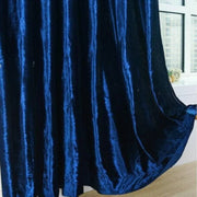 rideau velours bleu foncé plis verticaux opacité variable tringle rideaux voilage blancintérieur classic