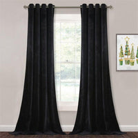 Rideau Velours Noir