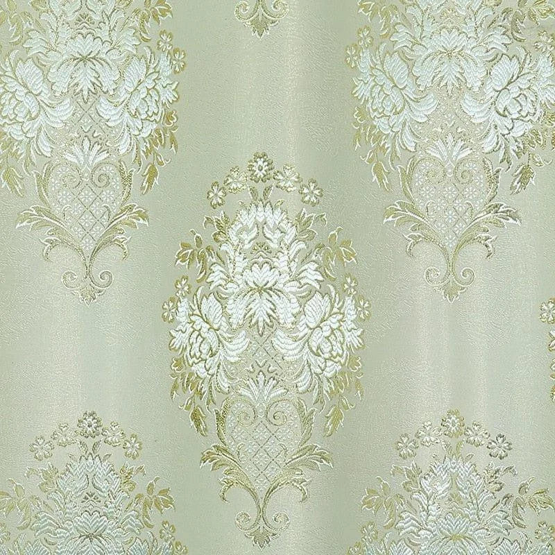 Papier peint décoratif beige avec motif floral élégant et ornemental pour intérieur raffiné, idéal pour salon ou chambre à coucher, design classique et sophistiqué, crée une ambiance chaleureuse et luxueuse, parfait pour ajouter une touche de charme à votre décoration intérieure.