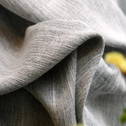 rideaux gris texturés modernes opaques transparence variable tringle inclusion minimaliste chambre coucher