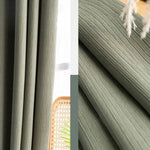Rideaux vert olive élégants pour la décoration intérieure, ajoutant une touche de sophistication à votre espace. Design plissé subtil pour un effet moderne et apaisant, idéal pour salon et chambre à coucher. Disponibles en différentes tailles et faciles à installer. Parfait pour créer une ambiance chaleureuse et accueillante dans votre maison.