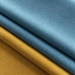 Deux textures de couleurs bleu et jaune, superposées pour un usage en décoration intérieure ou mode, offrant un contraste chromatique élégant et moderne.