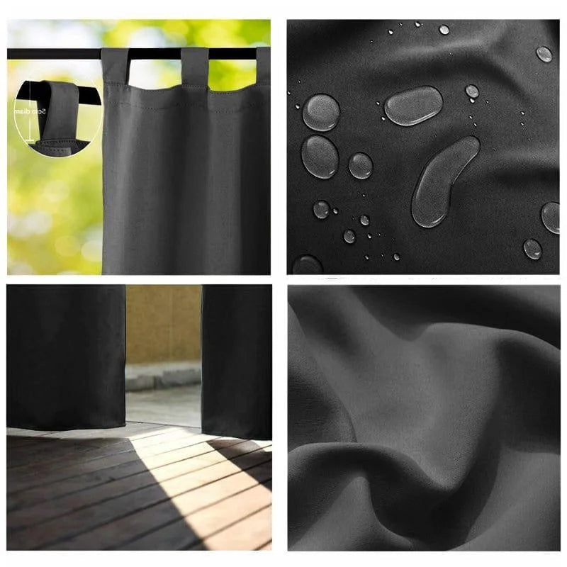 Rideau occultant noir prêt-à-poser, conçu pour bloquer efficacement la lumière et offrir une meilleure intimité. Idéal pour les chambres et salons. Ce modèle élégant et moderne s'intègre parfaitement dans tout intérieur contemporain. Son style polyvalent s'adapte à diverses décorations tout en garantissant une protection contre les regards extérieurs et le passage de la lumière.