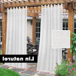 Rideaux élégants pour pergola, parfaits pour embellir votre espace extérieur. Ces rideaux offrent une touche chic à votre jardin et permettent de créer une atmosphère chaleureuse tout en vous protégeant des rayons du soleil pour un confort optimal lors de vos moments en plein air. Idéals pour une terrasse ou un patio, ces rideaux pratiques ajoutent style et intimité, transformant votre espace extérieur en un lieu accueillant et moderne.