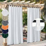 Rideaux d'extérieur élégants pour pergola, disponibles en plusieurs couleurs. Idéals pour créer une ambiance intime et protégée des rayons du soleil. Simples à installer, ces rideaux sont parfaits pour embellir votre espace extérieur tout en ajoutant confort et style. Transformation instantanée de votre jardin ou terrasse pour des moments relaxants et conviviaux.