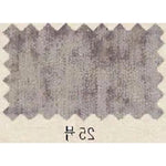 Échantillon de tissu gris uni avec des bords crantés, numéro 25H, idéal pour la décoration intérieure ou pour la confection de vêtements, offrant une apparence élégante et moderne pour divers projets créatifs.