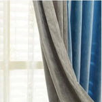Rideaux élégants en ton gris et bleu, parfaits pour embellir votre intérieur et créer une atmosphère chaleureuse. Idéals pour le salon ou la chambre, ces rideaux ajoutent une touche de style tout en assurant une intimité optimale. Découvrez ce choix sophistiqué pour transformer votre espace de vie.