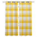 Rideaux à motifs carreaux jaunes et blancs, parfaits pour ajouter une touche colorée et lumineuse à votre intérieur. Ces rideaux modernes s'adaptent facilement à différentes décorations de pièces. Idéal pour le salon, la chambre ou la salle à manger. Créez une ambiance chaleureuse et accueillante avec ce style tendance. Faciles à installer grâce à leurs œillets pratiques.