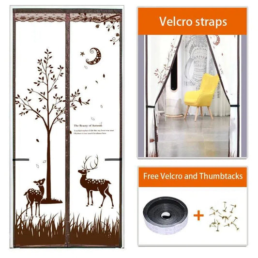 Rideaux Mouche Porte