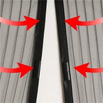 Image d'une moustiquaire magnétique pour portes, facilitant l'ouverture et la fermeture automatiques. Le système magnétique assure une protection efficace contre les insectes tout en permettant une circulation d'air optimale. Idéal pour les maisons, les appartements et les espaces extérieurs.