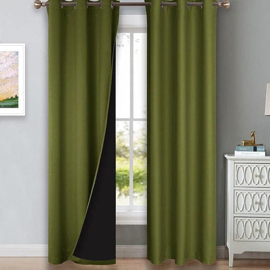 Rideaux Occultants Vert | Ombre Interieur