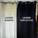 Rideaux opaques et occultants pour un intérieur élégant. Améliorez l'ambiance de votre pièce avec ces rideaux faciles à installer et parfaits pour filtrer la lumière, garantissant une atmosphère confortable et intime. Découvrez notre sélection pour un style moderne et fonctionnel.