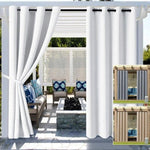 Rideaux d'extérieur pour pergola, idéals pour créer un espace ombragé et élégant dans votre jardin. Ces rideaux sont disponibles en plusieurs couleurs pour s'adapter à votre décoration. Parfaits pour une utilisation sur la terrasse ou le patio, ils ajoutent une touche de sophistication à tout espace extérieur.