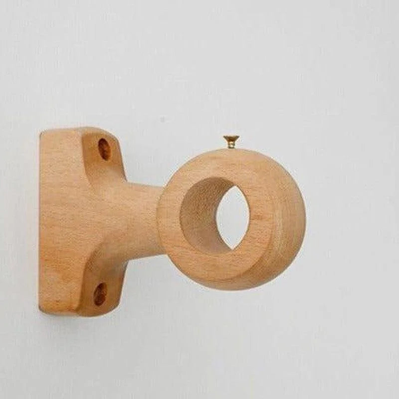Support mural robuste pour tringle à rideaux, design élégant et minimaliste, idéal pour décorer votre intérieur avec style et fonctionnalité. Facile à installer, parfait pour soutenir vos rideaux préférés et embellir vos fenêtres. Convient à divers styles de décoration.