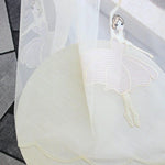 Rideau décoratif pour chambre d'enfant, motif danseuse, ambiance élégante et douce, idéal pour la décoration d'intérieur, accessoire de maison unique et charmant.