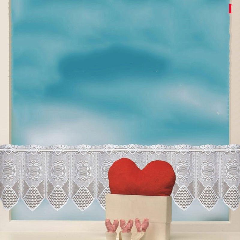 Rideau décoratif finement ouvragé avec motifs élégants, parfait pour ajouter une touche de charme à votre fenêtre. Design chic aux motifs classiques, idéal pour les intérieurs à la fois modernes et traditionnels. Accessoire de décoration intérieure, il procure une ambiance chaleureuse et accueillante à votre espace de vie.